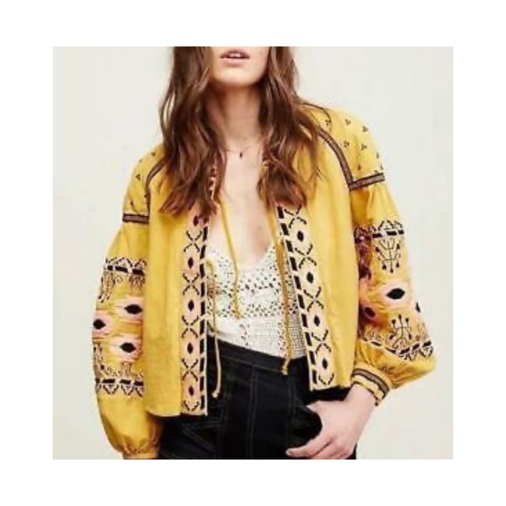 RD & Koko boho embroidered jacket
